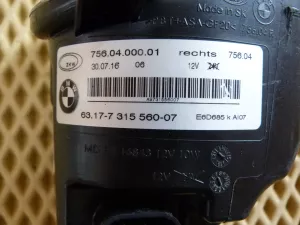 Фара противотуманная правая BMW 1-серия F20/F21 2011>,3-серия F30/F31 2011>,3-серия F34 GT 2012>,4-серия F32 2012>,2-серия F22/F23 2013>,2-серия F45/F46 Tourer 2015>,4-серия F36 Grand Coupe 2015> (6317731556007 ДИОДНАЯ) — фото 9