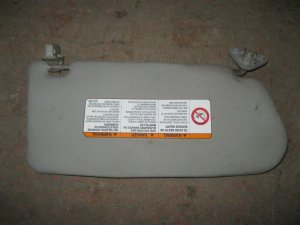 Козырек солнцезащитный левый Mitsubishi Lancer (CS/Classic) 2003-2008 (ЛЕВЫЙ MN151505HA) — фото 2