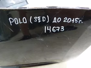 Бампер задний VW Polo (Sed RUS) 2011-2020 (ДО 2015 ГОДА 6RU807421) — фото 16