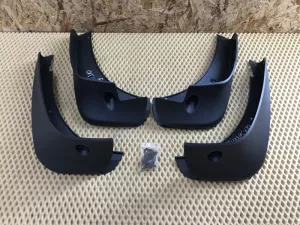 Комплект брызговиков Nissan Qashqai (J10) 2006-2014 (NNQAS07-310) — фото 1