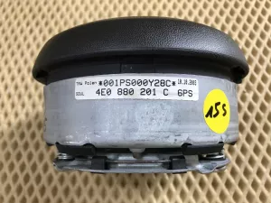Подушка безопасности в рулевое колесо Audi A8 [4E] 2003-2010 (НА 2 ЗАРЯДА 4E0880201C6PS) — фото 8