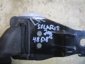 Ремень безопасности задний левый Hyundai Solaris 2010-2017 — фото 6