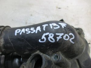 Насос водяной (помпа) VW Passat [B7] 2011-2015 (В СБОРЕ С КОРПУСОМ И ТЕРМОСТАТОМ 06J121026AC) — фото 7