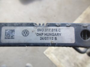 Радиатор (маслоохладитель) АКПП VW Tiguan 2011-2016 — фото 13