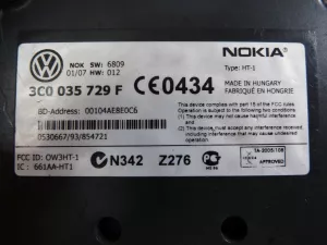 Блок электронный VW Passat [B6] 2005-2010 (BLUETOOTH 3C0035729E 3C0035729F) — фото 4