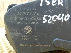 Заслонка дроссельная электрическая BMW 1-серия E87/E81 2004-2011 (13547561066) — фото 5
