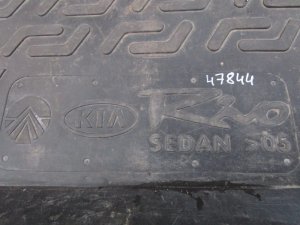 Коврик багажника Kia RIO 2005-2011 (СЕДАН) — фото 2