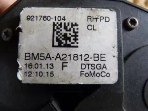 Замок двери передней правой Ford Focus III 2011-2019 (4 КОНТАКТА BM5AA21812BE) — фото 7