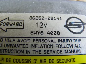 Блок управления AIR BAG Ssang Yong Rexton I 2001-2006 (8625008141) — фото 4