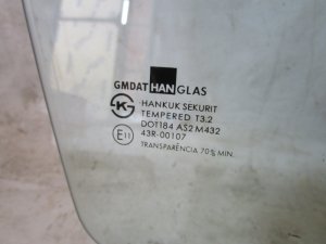 Стекло двери передней правой Chevrolet Aveo (T250) 2005-2011,Aveo (T200) 2003-2008 (ХЕТЧБЭК 3 ДВЕРИ 96585714) — фото 4