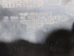 Решетка радиатора Skoda Fabia 2007-2015,Roomster 2006-2015 (ПОСЛЕ 2010 ГОДА ПОД ХРОМ 5J0853668C) — фото 8