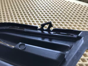 Решетка радиатора Skoda Fabia 2007-2015,Roomster 2006-2015 (ПОСЛЕ 2010 ГОДА ПОД ХРОМ 5J0853668C) — фото 14