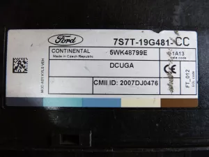 Блок электронный Ford Mondeo IV 2007-2015 (7S7T19G481CC) — фото 6
