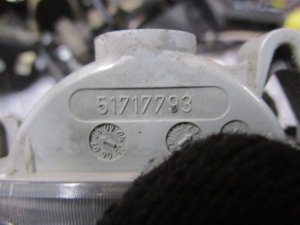 Повторитель на крыло белый Fiat Doblo 2005-2015 — фото 2