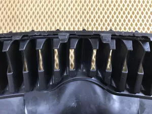 Решетка радиатора Skoda Fabia 2007-2015,Roomster 2006-2015 (ПОСЛЕ 2010 ГОДА ПОД ХРОМ 5J0853668C) — фото 20