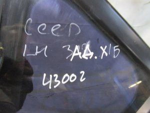 Стекло кузовное глухое левое Kia Ceed 2007-2012 (ХЕТЧБЭК 5 ДВЕРЕЙ 878101H000) — фото 4