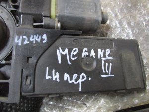 Моторчик стеклоподъемника передний левый Renault Megane III 2009-2016,Fluence 2010-2017 (807310699R) — фото 6