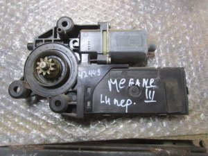 Моторчик стеклоподъемника передний левый Renault Megane III 2009-2016,Fluence 2010-2017 (807310699R) — фото 2