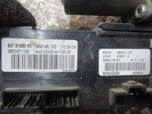 Моторчик стеклоподъемника передний левый Renault Megane III 2009-2016,Fluence 2010-2017 (807310699R) — фото 5