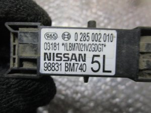 Датчик AIR BAG Nissan Almera N16 2000-2006 (ЛЕВЫЙ 98831BM740) — фото 4