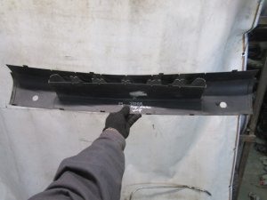 Накладка переднего бампера центральная Citroen Xsara Picasso 1999-2010 (9650211877) — фото 7