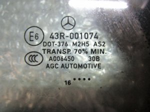 Стекло двери задней левой (форточка) Mercedes Benz C292 GLE COUPE 2015> (A2927300355) — фото 3
