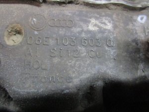 Поддон масляный двигателя Audi A6 [C6,4F] 2004-2011,A8 [4E] 2003-2010,A4 [B7] 2005-2007,Allroad quattro 2006-2012 (ВЕРХНЯЯ ЧАСТЬ 06E103603Q) — фото 10