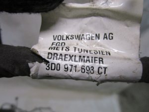 Проводка двери задней левой VW Phaeton 2002-2016 (3D0971693CT) — фото 6