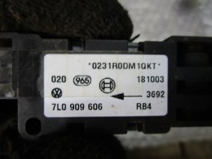 Датчик AIR BAG VW Touareg 2002-2010,Cayenne 2003-2010 (7L0909606) — фото 5