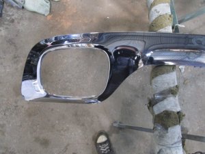 Накладка заднего бампера Mercedes Benz GLA-Class X156 2014> (A1568855001) — фото 2