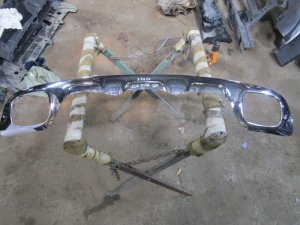 Накладка заднего бампера Mercedes Benz GLA-Class X156 2014> (A1568855001) — фото 1
