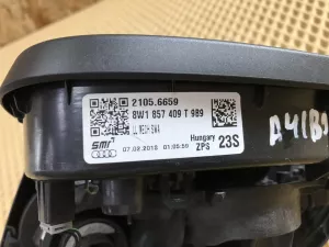 Зеркало левое электрическое Audi A4 [B9] 2015> (8 КОНТАКТОВ 8W1857409T) — фото 16