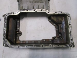 Поддон масляный двигателя Audi A8 [4E] 2003-2010,Phaeton 2002-2016 (ВЕРХНЯЯ ЧАСТЬ 077103603AE) — фото 4
