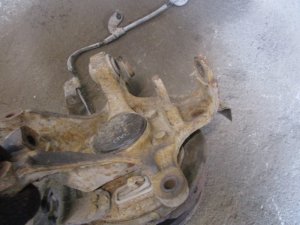 Кулак поворотный задний левый Hyundai Elantra 2006-2011,i30 2007-2012 (527102H000) — фото 3