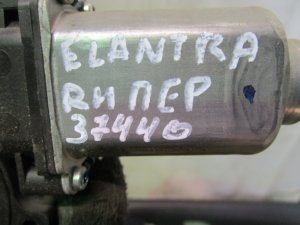 Моторчик стеклоподъемника передний правый Hyundai Elantra 2006-2011 (824602H000) — фото 5