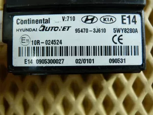 Блок электронный Hyundai ix55 2007-2013 (ПРИЕМНИК СИГНАЛА УСТРОЙСТВА ДИСТАНЦИОННОГО УПРАВЛЕНИЯ ЦЕНТРАЛЬНЫМ ЗАМКОМ 954703J610) — фото 3