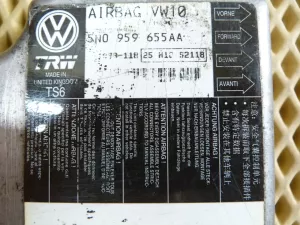 Блок управления AIR BAG VW Passat [B6] 2005-2010,Tiguan 2007-2011,Leon (1P1) 2005-2013,Passat CC 2008-2017,Passat [B7] 2011-2015,Tiguan 2011-2016 (5N0959655AA) — фото 4