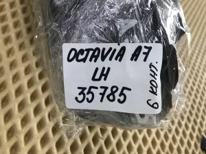 Зеркало левое электрическое Skoda Octavia (A7) 2013-2020 (6 КОНТАКТОВ 5E1857407AH) — фото 18