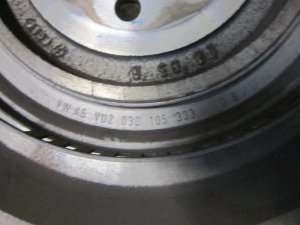 Маховик Skoda Fabia 1999-2007;Fabia 2007-2015;Rapid 2013-2020;Roomster 2006-2015 (1.2CGPA 03D105333 03D105269D) — фото 4
