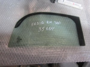 Стекло двери задней правой (форточка) Skoda Fabia 2007-2015 (ХЕТЧБЭК 5J6845210AF) — фото 2
