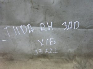 Стекло двери задней правой Nissan Tiida (C11) 2007-2014 (СЕДАН ХЕТЧБЭК 82300EL000) — фото 4
