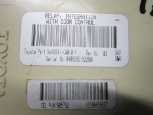 Блок предохранителей Toyota Avensis II 2003-2008 (САЛОННЫЙ 82641CA010F) — фото 6