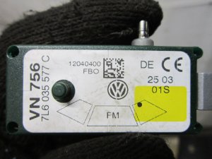 Усилитель VW Touareg 2002-2010 (АНТЕННЫ 7L6035577C) — фото 4