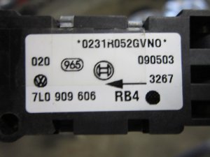 Датчик AIR BAG VW Touareg 2002-2010,Cayenne 2003-2010 (7L0909606) — фото 3