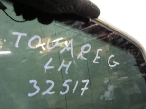 Стекло кузовное глухое левое VW Touareg 2002-2010 (С ХРОМОМ 7L6845297FR) — фото 5