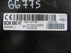 Блок комфорта Nissan Almera (G15) 2013-2018 (8201497785) — фото 4