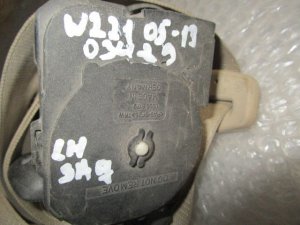 Ремень безопасности задний левый Mercedes Benz W221 2005-2013 — фото 4