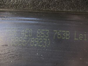 Бархотка стекла двери задней левой наружная Audi A8 [4E] 2002-2010 — фото 9
