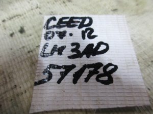 Ремень безопасности задний левый Kia Ceed 2007-2012 (898101H000EQ) — фото 5