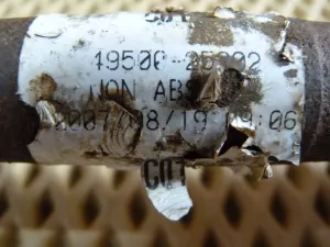 Полуось передняя левая Hyundai Accent II (+TAGAZ) 2000-2012 (1.5 16V G4EC МКПП 4950025200) — фото 8